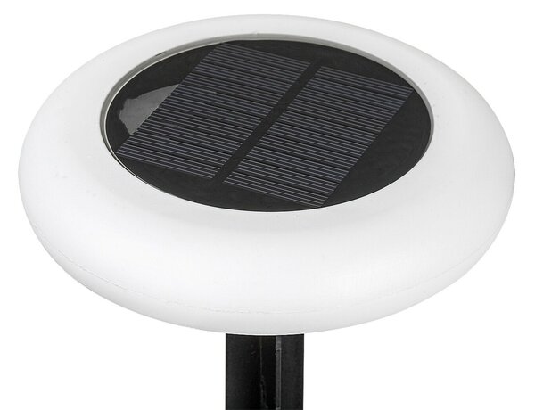 Rabalux venkovní solární svítidlo Haiti LED 0,6W černá IP65 RGB 7069