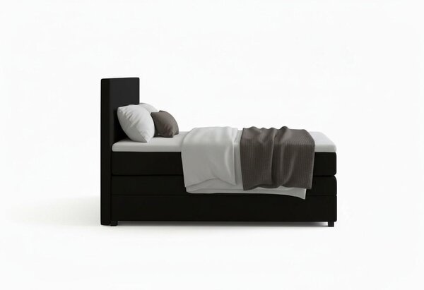 POSTEL BOXSPRING, 90/200 cm, barvy grafitu MID.YOU - Jednolůžkové postele, Online Only