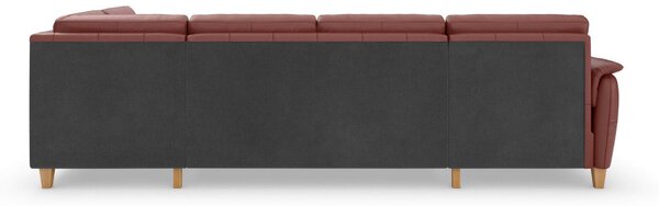 SEDACÍ SOUPRAVA, kůže, červenohnědá Sit & More - Sedací soupravy, Online Only