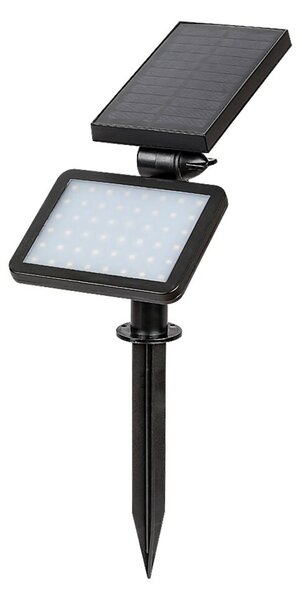 Rabalux venkovní solární svítidlo Kelna LED 9,6W černá IP44 77011