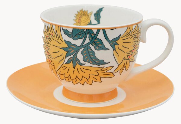 Porcelánový šálek na kávu's podšálkem Alice