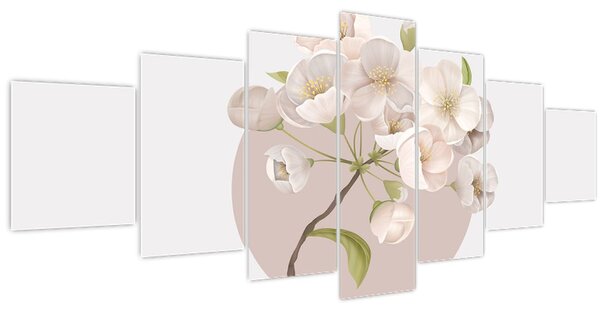 Obraz - Bloom with grace N⁰2 (210x100 cm)