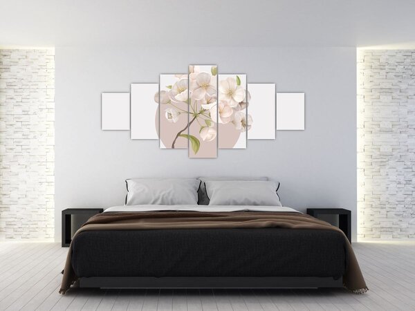 Obraz - Bloom with grace N⁰2 (210x100 cm)