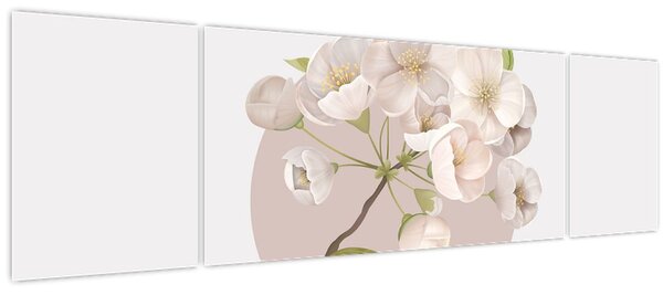 Obraz - Bloom with grace N⁰2 (170x50 cm)