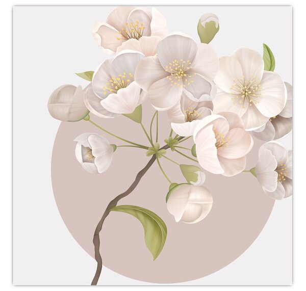 Obraz - Bloom with grace N⁰2 (30x30 cm)