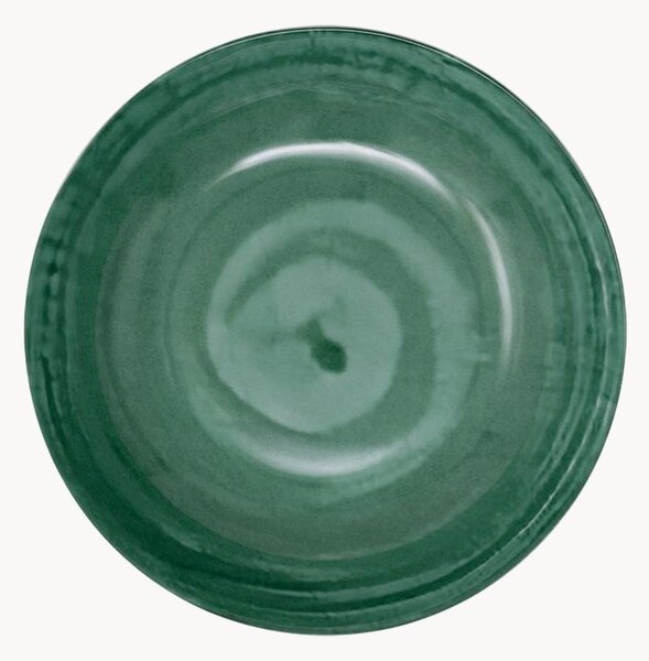 Sada hlubokých talířů z porcelánu Tangeri Green, 6 dílů