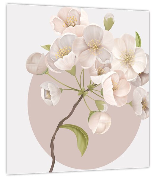 Obraz - Bloom with grace N⁰2 (30x30 cm)