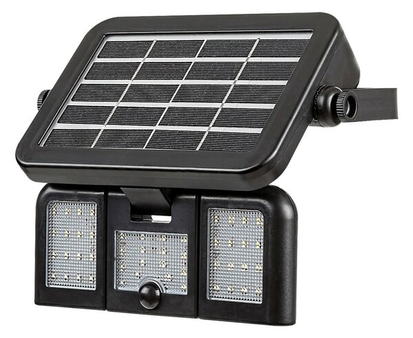 Rabalux venkovní solární svítidlo Lihull LED 9,6W černá IP44 77020