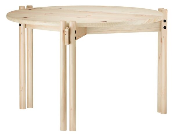 Kulatý konferenční stolek z borovicového dřeva v přírodní barvě ø 60 cm Sticks – Karup Design