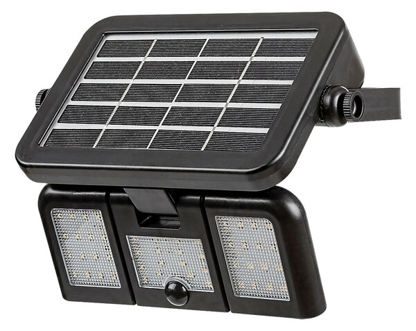 Rabalux venkovní solární svítidlo Lihull LED 9,6W černá IP44 77020