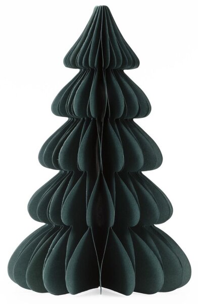 Vánoční papírový stromeček 18cm zelený, vánoční ozdoba
