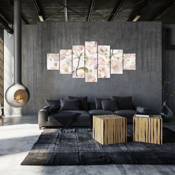 Obraz - Bloom with grace N⁰1 (210x100 cm)