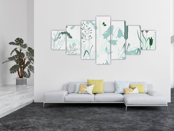 Obraz - Louka vektor (210x100 cm)