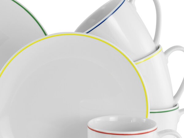 KOMBINOVANÁ SOUPRAVA, 16dílné, porcelán Creatable - Online Only nádobí, Online Only