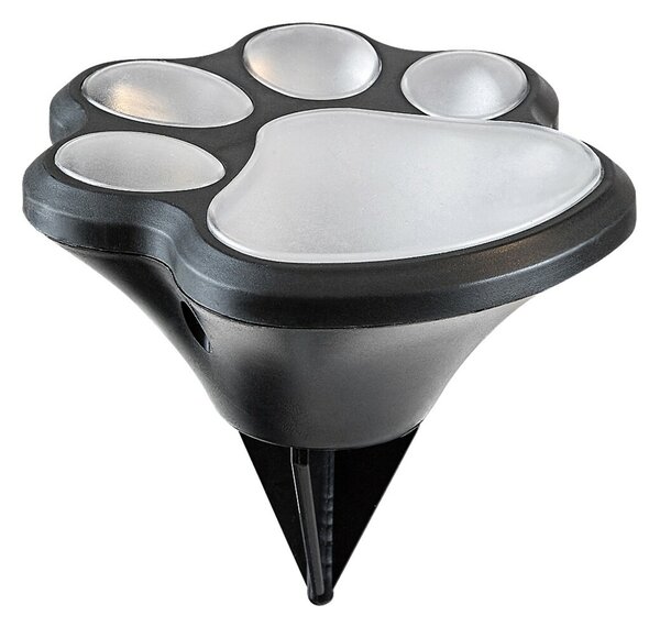 Rabalux venkovní solární svítidlo Wigry LED 0,06W černá IP44 77001