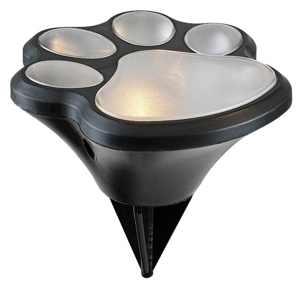 Rabalux venkovní solární svítidlo Wigry LED 0,06W černá IP44 77001