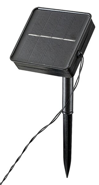 Rabalux venkovní solární svítidlo Wigry LED 0,06W černá IP44 77001