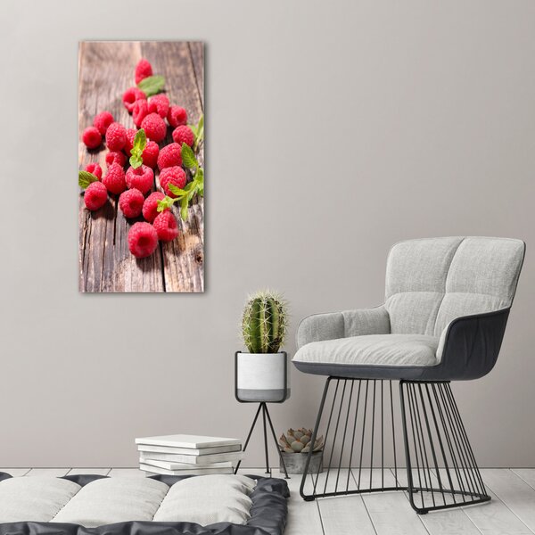 Vertikální Moderní fotoobraz canvas na rámu Maliny ocv-109354489