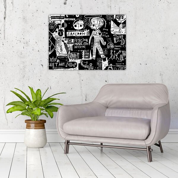 Obraz - Graffiti (70x50 cm)