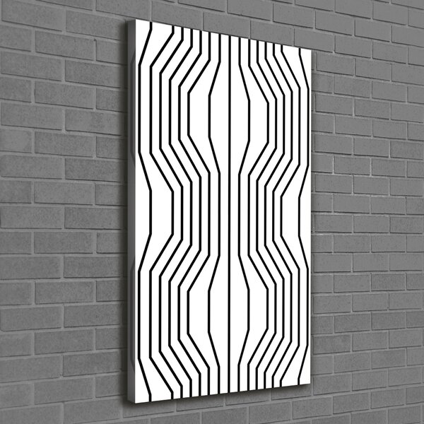 Vertikální Foto obraz na plátně Geometrické linei ocv-109548689