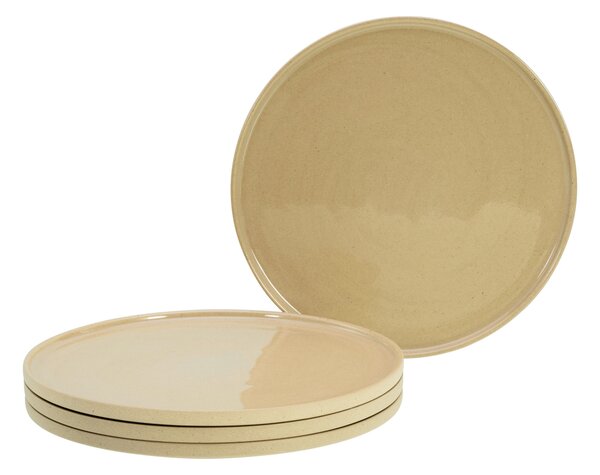 SADA MĚLKÝCH TALÍŘŮ, keramika, 26 cm Creatable - Online Only nádobí, Online Only