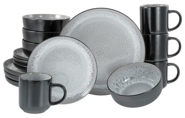 KOMBINOVANÁ SOUPRAVA, 16dílné, kamenina Creatable - Online Only nádobí, Online Only