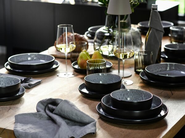 KOMBINOVANÁ SOUPRAVA, 16dílné, kamenina Creatable - Online Only nádobí, Online Only