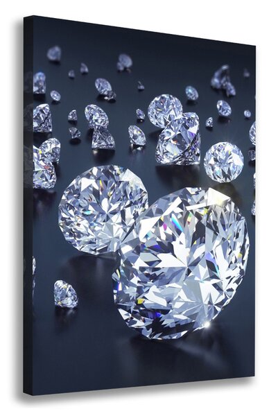 Vertikální Vertikální Foto obraz na plátně do obýváku Diamanty ocv-110906772