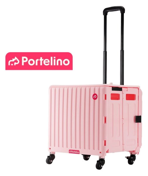Skládací vozík PORTELINO růžový Portelino