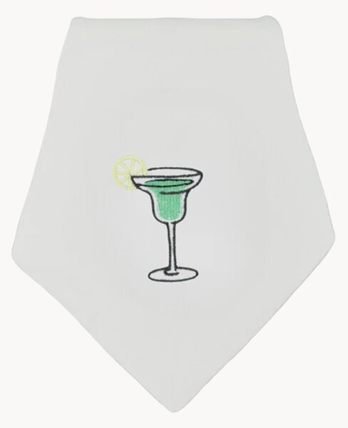 Ubrousek's vyšívaným okrajem Margarita Drinks