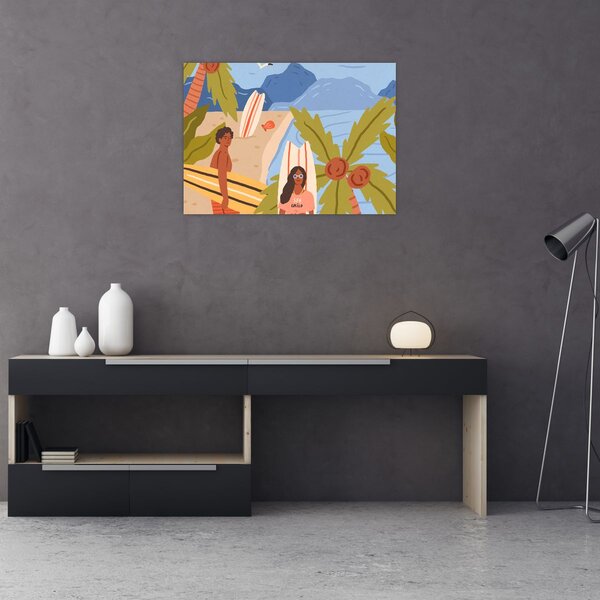 Skleněný obraz - Enjoy your life (70x50 cm)