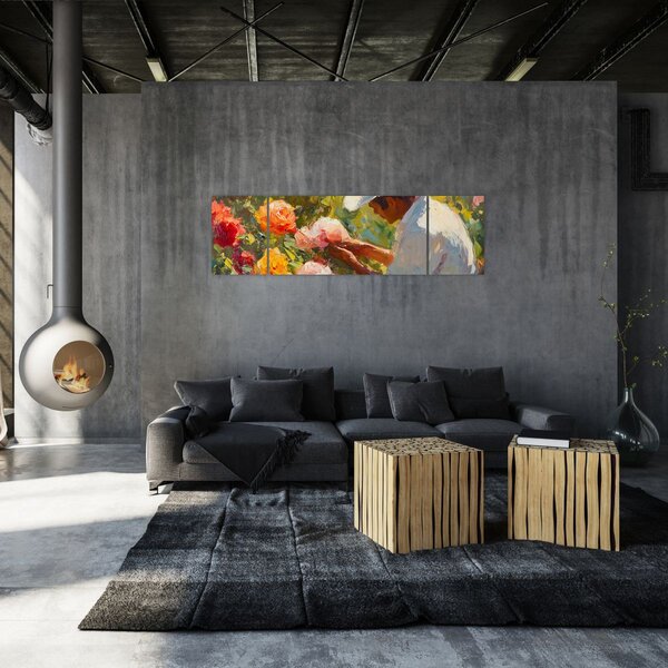 Obraz - Zahradník (170x50 cm)