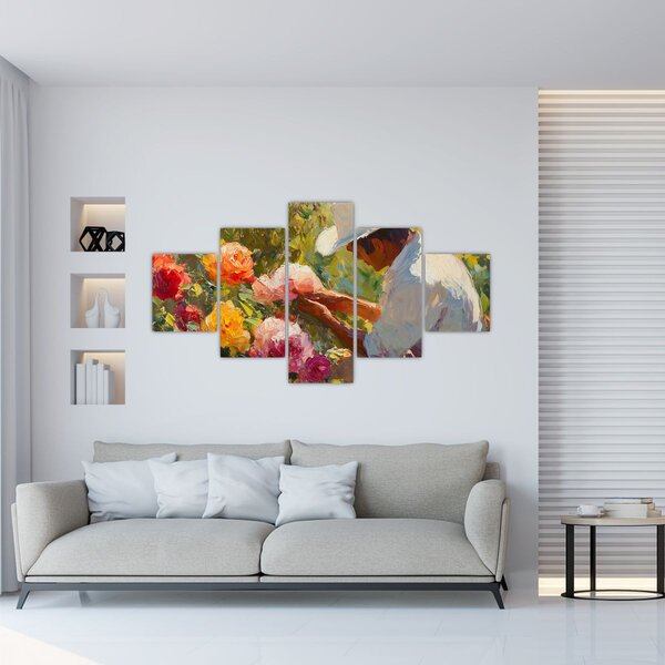 Obraz - Zahradník (125x70 cm)