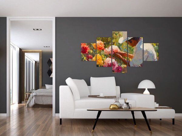 Obraz - Zahradník (125x70 cm)