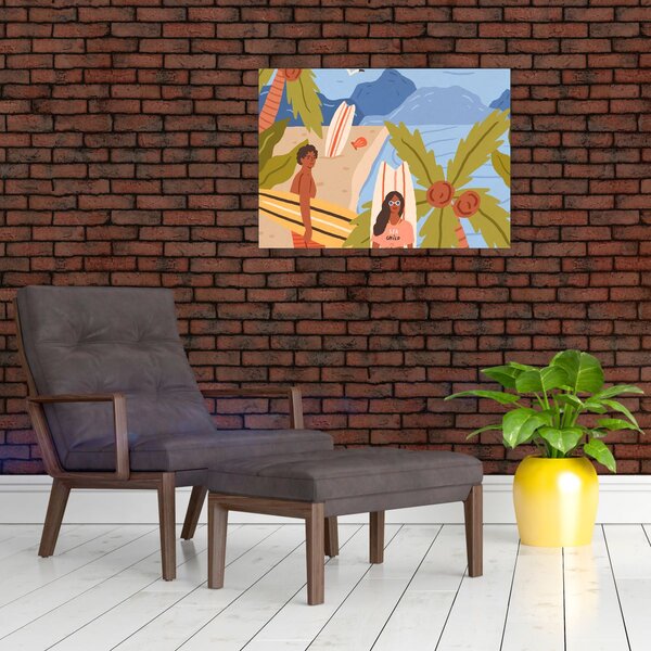 Skleněný obraz - Enjoy your life (70x50 cm)