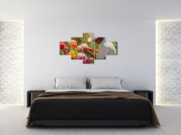 Obraz - Zahradník (125x70 cm)
