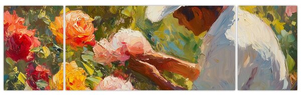 Obraz - Zahradník (170x50 cm)