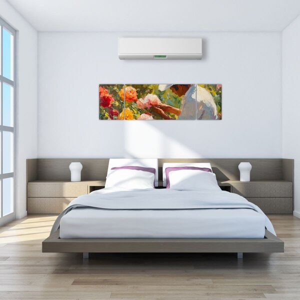 Obraz - Zahradník (170x50 cm)