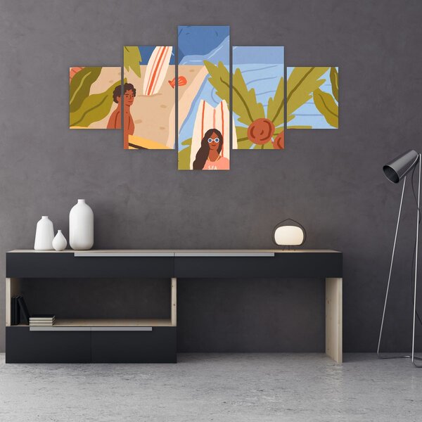 Obraz - Enjoy your life (125x70 cm)