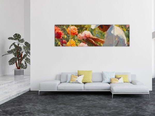 Obraz - Zahradník (170x50 cm)