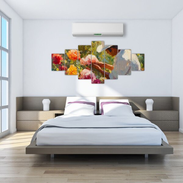 Obraz - Zahradník (210x100 cm)