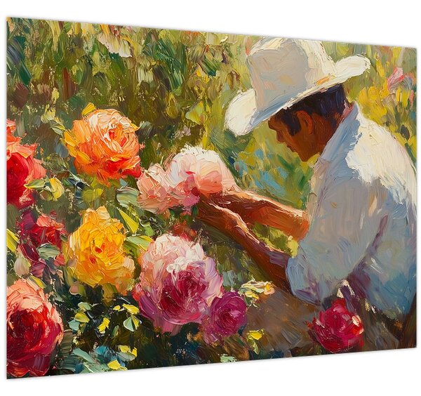 Obraz - Zahradník (70x50 cm)