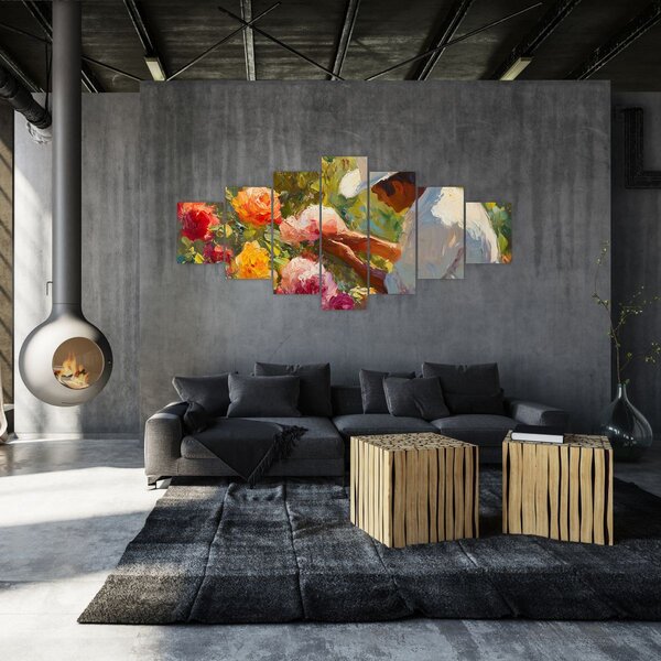 Obraz - Zahradník (210x100 cm)