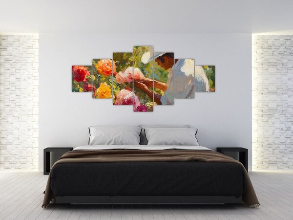 Obraz - Zahradník (210x100 cm)