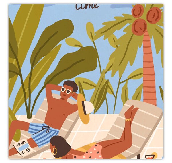 Obraz - Summer time (30x30 cm)