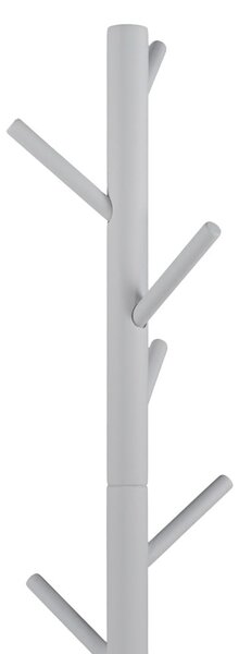Bílý věšák z kaučukového dřeva ø 36x170 cm Bro – Spinder Design