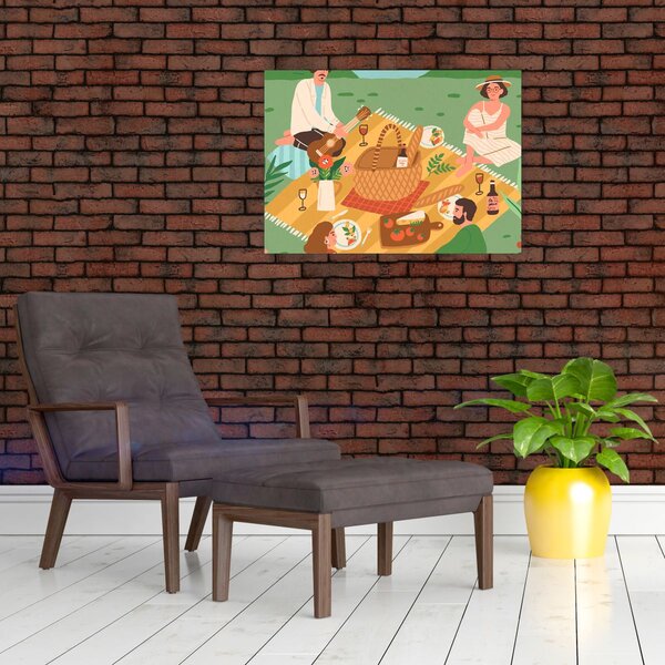 Skleněný obraz - Summer love (70x50 cm)