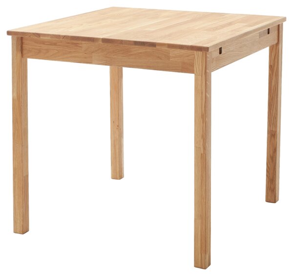 JÍDELNÍ STŮL, barvy dubu, 80/80/76 cm MID.YOU - Jídelní stoly, Online Only