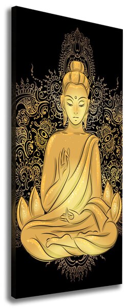 Vertikální Foto obraz na plátně Buddha a mandala ocv-112221840