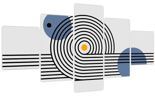 Obraz - Minimalistická abstrakce N⁰1 (125x70 cm)